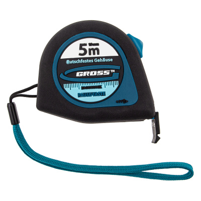 Рулетка "Ergonomisch",5 м x 19 мм,магнитный обрезиненный зацеп Gross по ценам производителя в Челябинске с доставкой по всей России