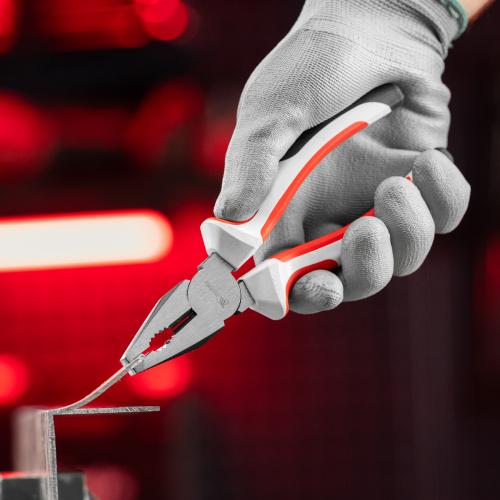 Плоскогубцы Premium, 200 мм, трехкомпонентные рукоятки Matrix по ценам производителя в Челябинске с доставкой по всей России