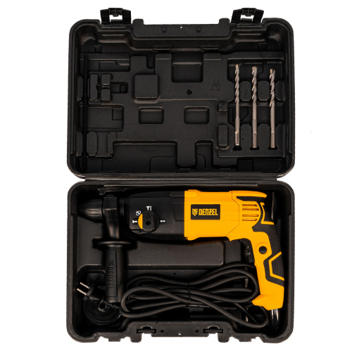 Перфоратор электрический RH-750-24, SDS-plus, 750 Вт, 2.5 Дж, 3 режима Denzel по ценам производителя в Челябинске с доставкой по всей России