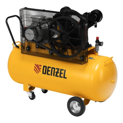Компрессор воздушный рем. привод BCV 5500-T/200, 5,5 кВт, 200 литров, 850 л/мин Denzel по ценам производителя в Челябинске с доставкой по всей России