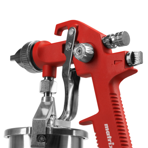 Краскораспылитель HVLP пневмат. с нижним бачком V= 1 л, сопло диаметром 1.4 мм Matrix по ценам производителя в Челябинске с доставкой по всей России