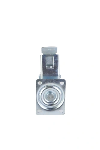 Колесо поворотное усиленное резина SRCB 63 160 мм с тормозом по ценам производителя в Челябинске с доставкой по всей России