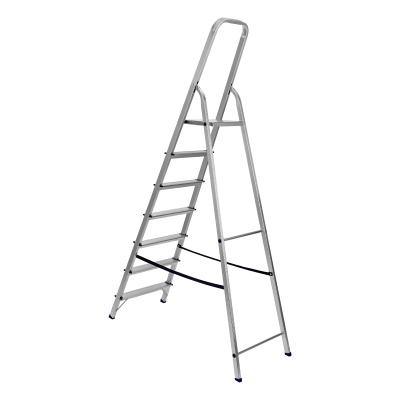 Стремянка, 7 ступеней, алюминиевая, Сибртех по ценам производителя в Челябинске с доставкой по всей России