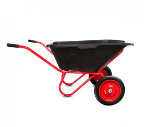 Тачка строительная 110 л 200 кг "Антиудар" двухколёсная с пневмоколесом по ценам производителя в Челябинске с доставкой по всей России