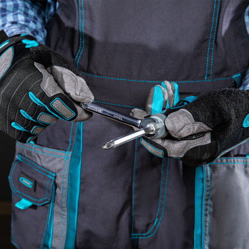 Набор отверток комбинированный 3 шт, S2, трехкомпонентная рукоятка Gross по ценам производителя в Челябинске с доставкой по всей России