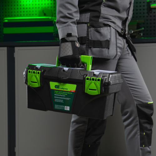 Ящик для инструментов 16”, с органайзерами Сибртех по ценам производителя в Челябинске с доставкой по всей России