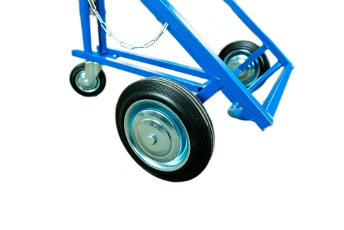 Тележка для металлических бочек TOR КБ-2 (250 литая+160 поворотное) по ценам производителя в Челябинске с доставкой по всей России