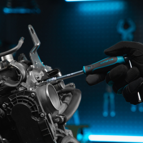 Набор инструментов, 1/4", 1/2", CrV, 120 зубьев, 109 предметов Gross по ценам производителя в Челябинске с доставкой по всей России