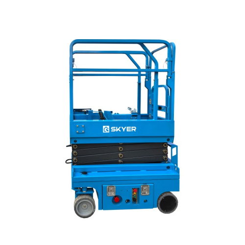 Самоходный ножничный подъемник SKYER PL0724 с выдвижной платформой (узкая база) по ценам производителя в Челябинске с доставкой по всей России