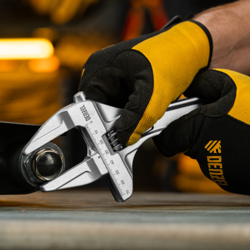 Ключ разводной 205 мм, алюминиевый Denzel по ценам производителя в Челябинске с доставкой по всей России