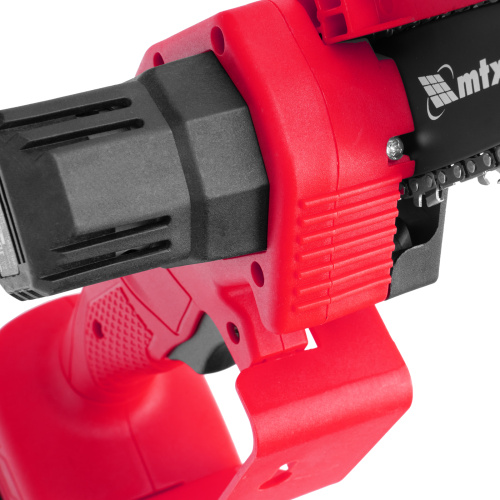 Цепная мини-пила аккумуляторная, MCS-100, шина 100 мм, Li-Ion, 20 В MTX по ценам производителя в Челябинске с доставкой по всей России