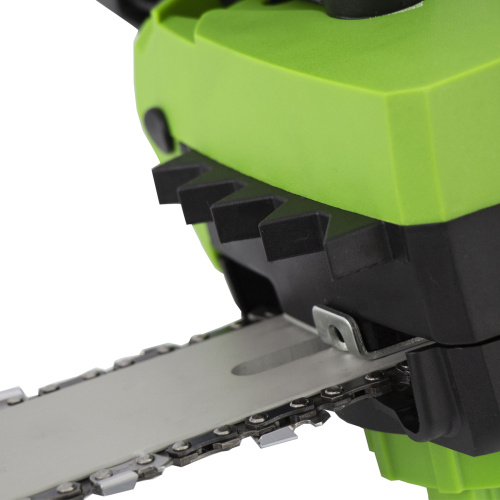 Пила цепная электрическая ПЦЭ-1800П с поперечным двигателем, 1.8 кВт, 14'' (35 см) Сибртех по ценам производителя в Челябинске с доставкой по всей России