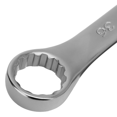 Ключ комбинированный, 36 мм, CrV, матовый хром Stels по ценам производителя в Челябинске с доставкой по всей России