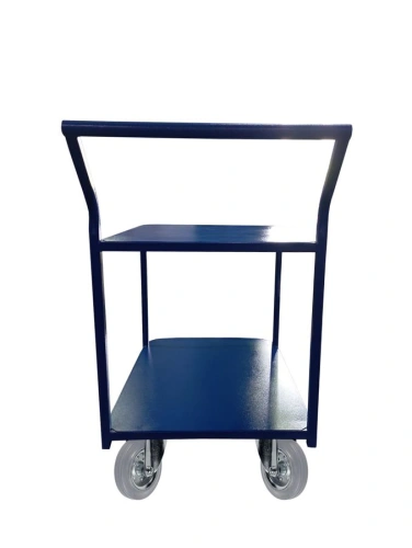 Тележка платформенная TOR ТП-2Я (600х900) 2х-ярусная (160мм) по ценам производителя в Челябинске с доставкой по всей России