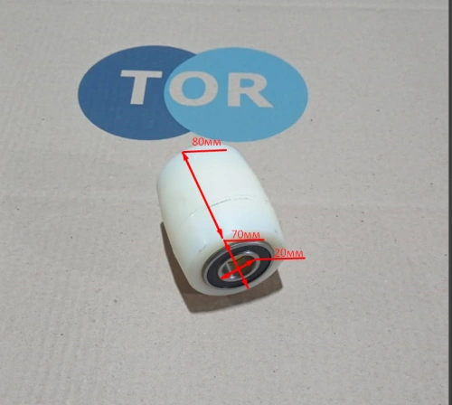 Колесо нейлоновое 70х80 мм с подшипником по ценам производителя в Челябинске с доставкой по всей России