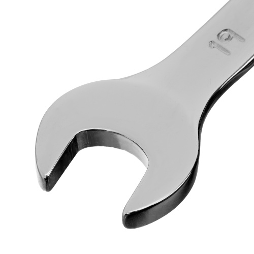 Ключ комбинированный, 19 мм, CrV, матовый хром Matrix по ценам производителя в Челябинске с доставкой по всей России