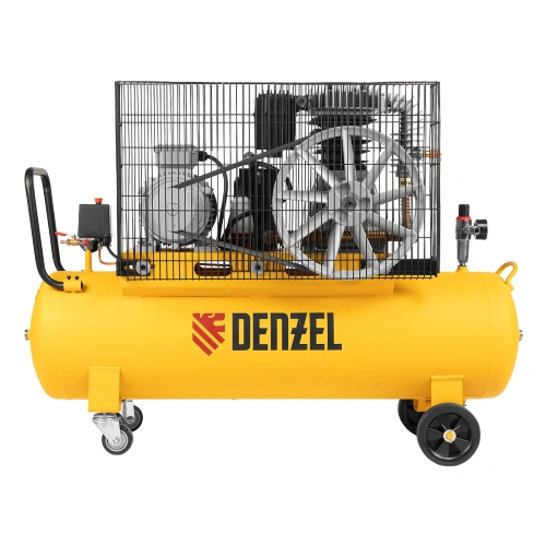 Компрессор воздушный, ременный привод BCI4000-T/100, 4.0 кВт, 100 литров, 690 л/мин Denzel по ценам производителя в Челябинске с доставкой по всей России