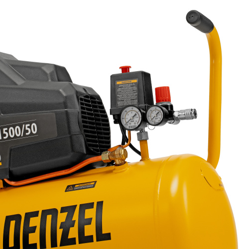Компрессор воздушный DK1500/50, Х-PRO 1.5 кВт, 230 л/мин, 50 л Denzel по ценам производителя в Челябинске с доставкой по всей России