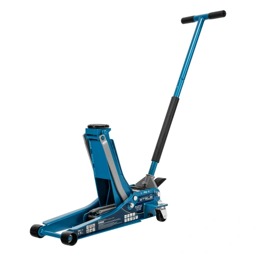 Домкрат гидравлический подкатной 3 т, быстрый подъем, Low profile quick lift, 75-505 мм, профессиональный STELS по ценам производителя в Челябинске с доставкой по всей России