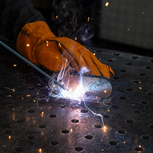 Электроды DER-3, диам. 3 мм, 5 кг, рутиловое покрытие Denzel по ценам производителя в Челябинске с доставкой по всей России