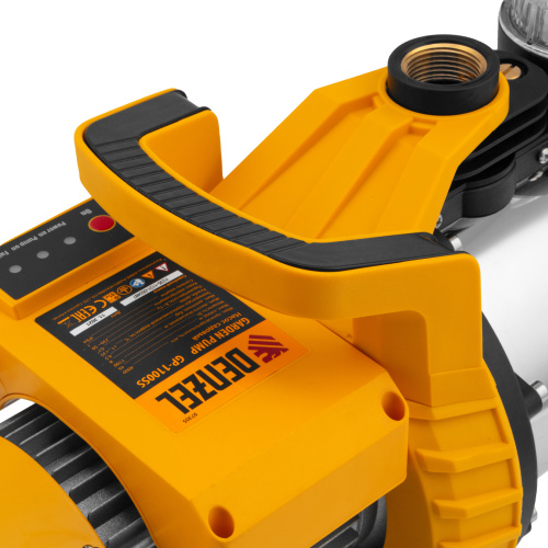 Садовый поверхностный насос GP1100SS, 1100 Вт, 4000 л/ч, подъем 45 м, пластик Denzel по ценам производителя в Челябинске с доставкой по всей России