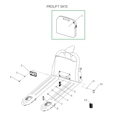 Аккумуляторная батарея 48В 30Ач Li-ion для тележек SD20L по ценам производителя в Челябинске с доставкой по всей России