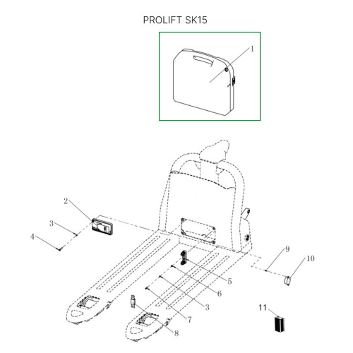 Аккумуляторная батарея 48В 30Ач Li-ion для тележек SD20L по ценам производителя в Челябинске с доставкой по всей России