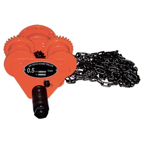 Каретка для тали, передвижная, грузоподъемность 2 т Matrix по ценам производителя в Челябинске с доставкой по всей России