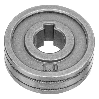 Подающий ролик, зубчатый профиль под флюсовую проволоку 0,8-1мм, 2 шт Denzel по ценам производителя в Челябинске с доставкой по всей России