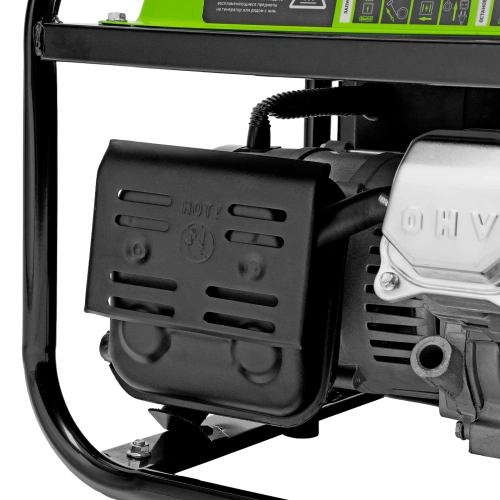 Генератор бензиновый БС-1200, 1 кВт, 230 В, четырехтактный, 5.5 л, ручной стартер Сибртех по ценам производителя в Челябинске с доставкой по всей России