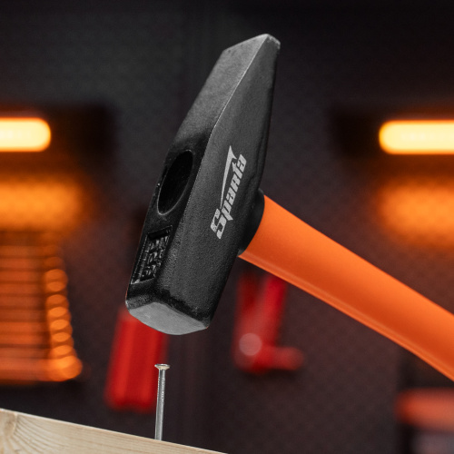 Молоток слесарный, 500 г, фибергласовая обрезиненная рукоятка Sparta по ценам производителя в Челябинске с доставкой по всей России