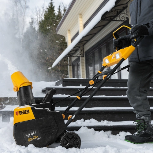 Снегоуборочная машина аккумуляторная, ESB-460-0, Li-Ion, 36В Denzel по ценам производителя в Челябинске с доставкой по всей России