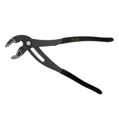 Клещи переставные, кнопочный механизм, обливные рукоятки, 300 мм Denzel по ценам производителя в Челябинске с доставкой по всей России