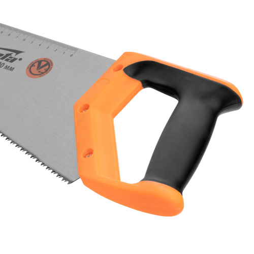 Ножовка по дереву, 500 мм, 7-8 TPI, зуб 2D, каленый зуб, двухкомпонентная рукоятка Sparta по ценам производителя в Челябинске с доставкой по всей России