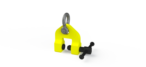 Захват струбцинный вертикальный ZSV (г/п 7,5 т, лист 0-80мм) по ценам производителя в Челябинске с доставкой по всей России