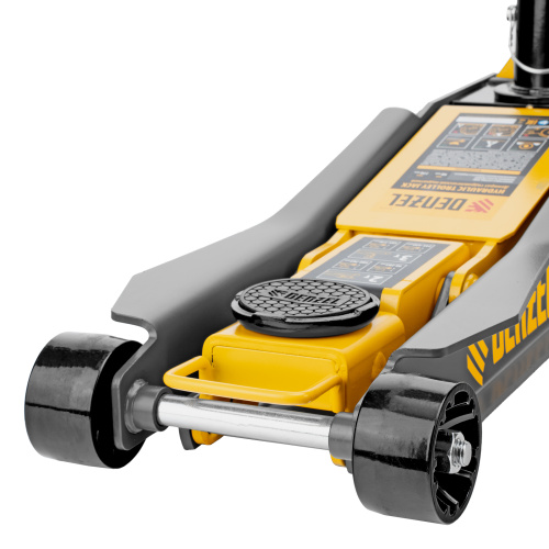 Домкрат гидравлический подкатной, 2/3 т, 98-770 мм, быстрый подъем, низ. подхват, проф, SUV Denzel по ценам производителя в Челябинске с доставкой по всей России