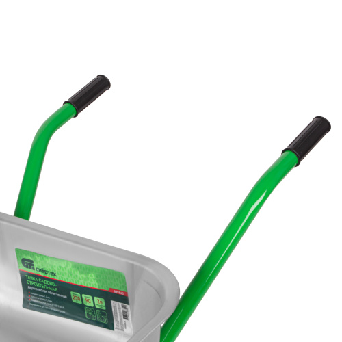 Тачка садово-строительная 2-х колесная, грузоподъемность 230 кг, объем 90 л Сибртех по ценам производителя в Челябинске с доставкой по всей России