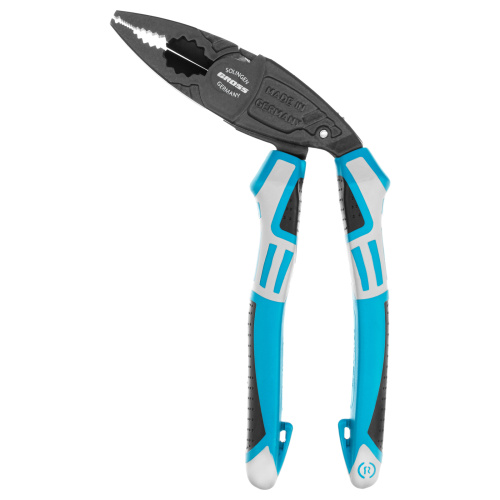 Плоскогубцы комбинированные с изогнутой головой, трехкомпонентные рукоятки, 200 мм Gross по ценам производителя в Челябинске с доставкой по всей России