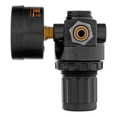 Регулятор давления с манометром R1500, 12 бар, 1/4" Denzel по ценам производителя в Челябинске с доставкой по всей России