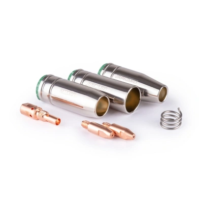 FoxWeld Набор комплектующих MIG-25 (2 наконечника, 3 сопла, 1 спираль к соплу, 1 диффузор газ., пр-во FoxWeld/КНР) купить в Москве с доставкой по всей России | ProtosMarket.ru