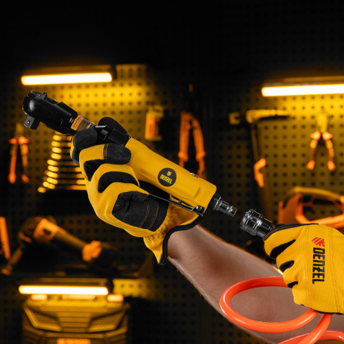 Усиленная пневмотрещотка RP100, 1/2", 160 об/мин, 100 Нм Denzel по ценам производителя в Челябинске с доставкой по всей России