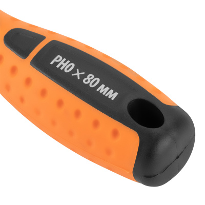 Отвертка "Point", PH0 х 80 мм, CS, двухкомпонентная рукоятка Sparta по ценам производителя в Челябинске с доставкой по всей России