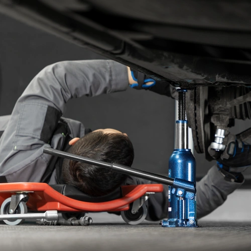 Домкрат гидравлический бутылочный, 5 т, h подъема 207-404 мм Stels по ценам производителя в Челябинске с доставкой по всей России