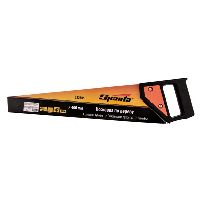 Ножовка по дереву, 400 мм, 5-6 TPI, каленый зуб пластиковая рукоятка Sparta по ценам производителя в Челябинске с доставкой по всей России