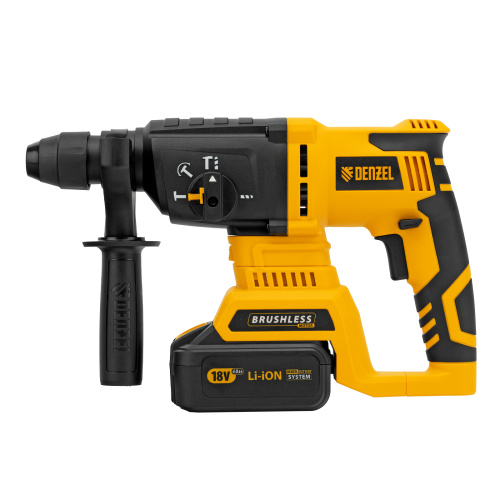 Перфоратор аккумуляторный BLRH-IB-26 Li-Ion, 18 В Denzel по ценам производителя в Челябинске с доставкой по всей России