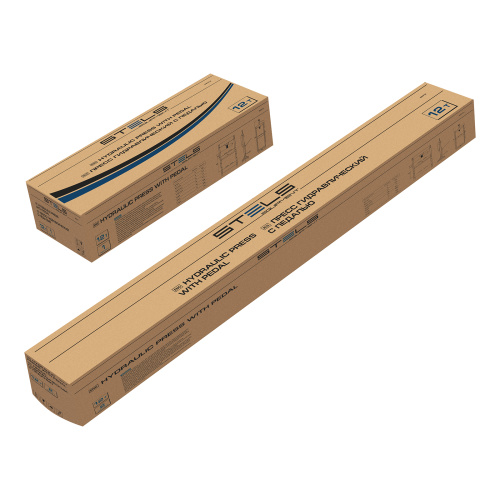 Пресс гидравлический с манометром и педалью, 12 т (комплект из 2 частей) Stels по ценам производителя в Челябинске с доставкой по всей России