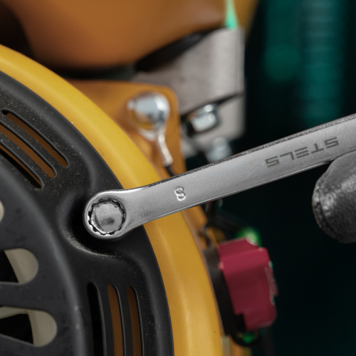 Ключ комбинированный, 8 мм, CrV, матовый хром Stels по ценам производителя в Челябинске с доставкой по всей России