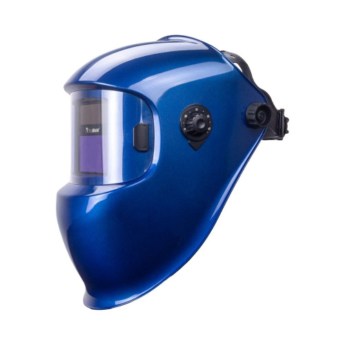 Маска сварщика КОРУНД-5 синяя без коробки (ф-р 2100V, пр-во FoxWeld) по ценам производителя в Челябинске с доставкой по всей России