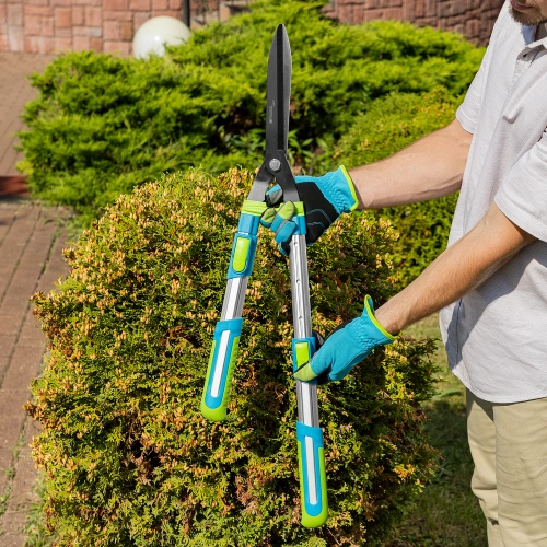 Кусторез, 640 - 820 мм, телескопические алюминиевые рукоятки, Luxe, Palisad по ценам производителя в Челябинске с доставкой по всей России