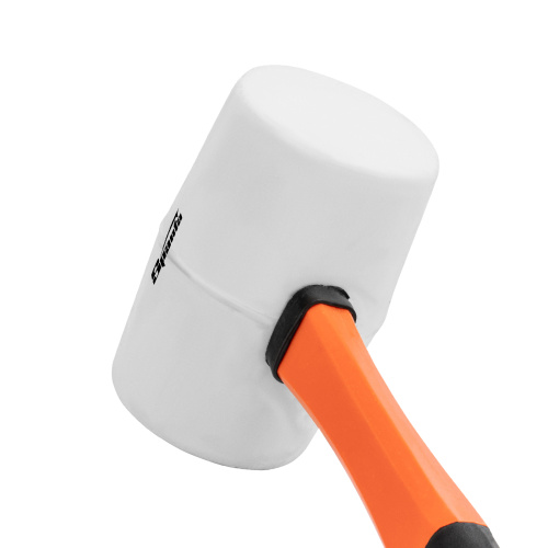 Киянка резиновая, 680 г, белая резина, фибергласовая рукоятка Sparta по ценам производителя в Челябинске с доставкой по всей России